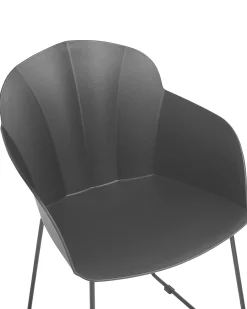 Set di 2 sedie da pranzo SYLVA Nero