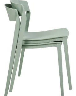 Set di 2 sedie da pranzo SOMERS Verde menta