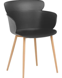 Set di 2 sedie da pranzo SUMKLEY Nero