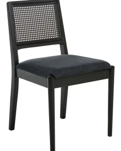 Set di 2 sedie da pranzo TAMARAC Legno Nero