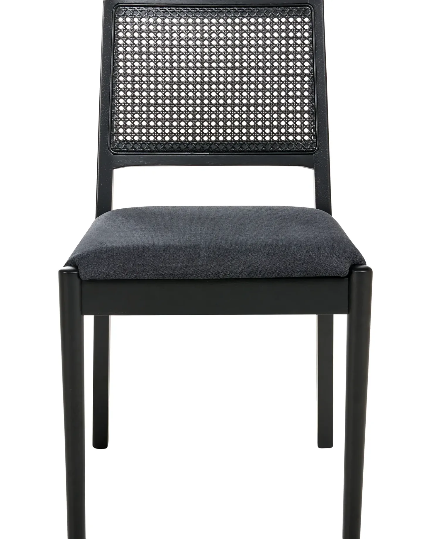 Set di 2 sedie da pranzo TAMARAC Legno Nero