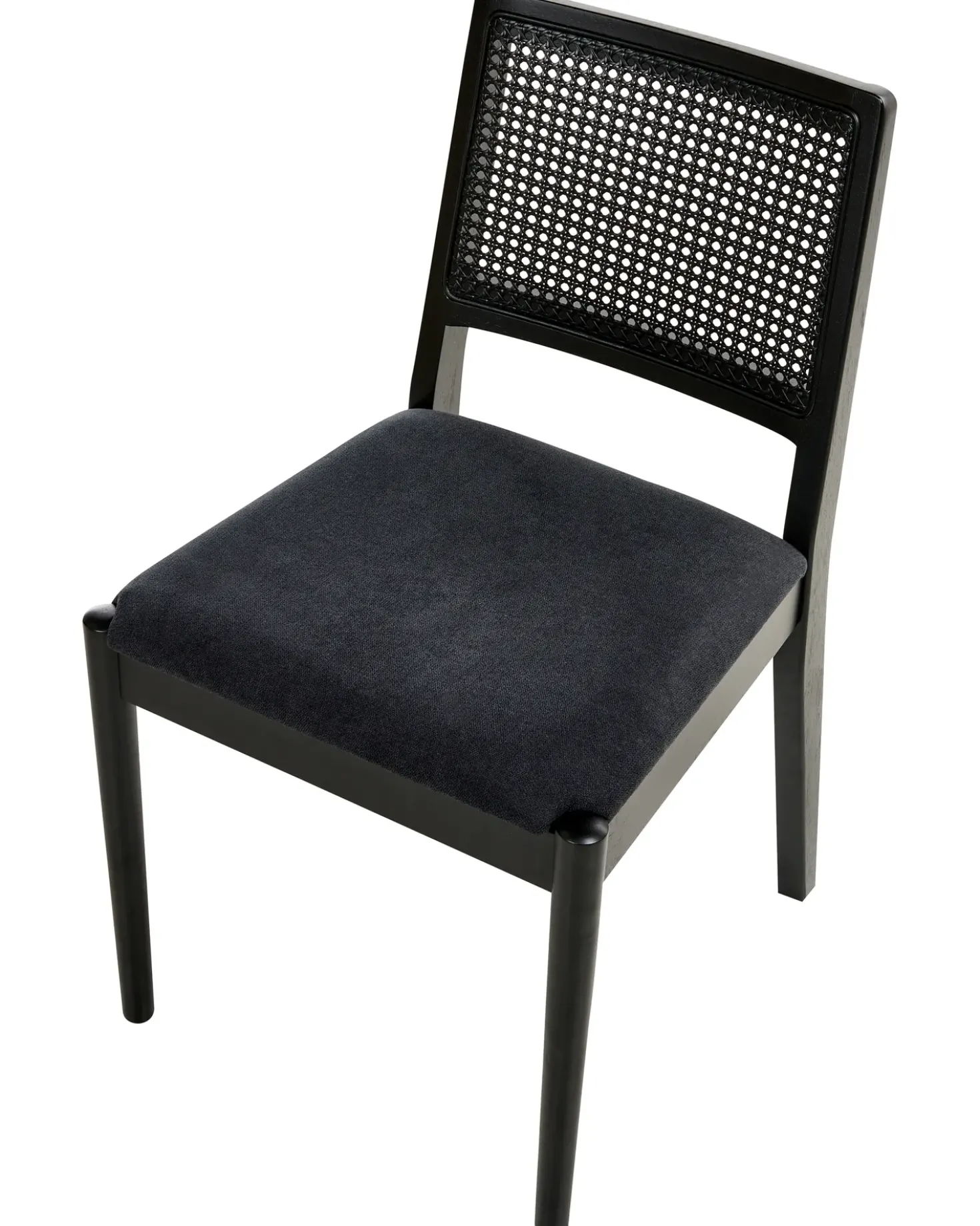 Set di 2 sedie da pranzo TAMARAC Legno Nero