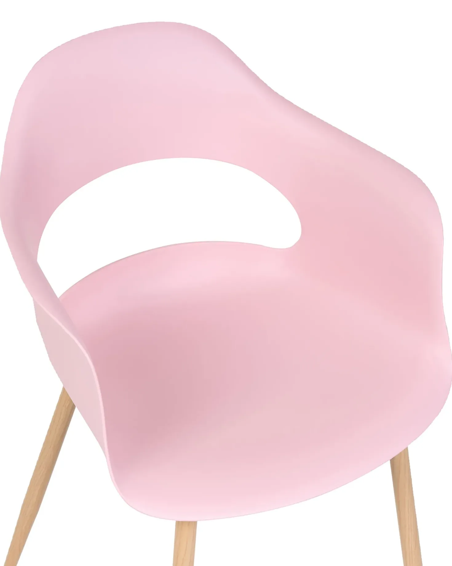Set di 2 sedie da pranzo UTICA Rosa
