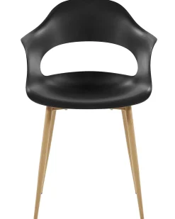 Set di 2 sedie da pranzo UTICA Nero