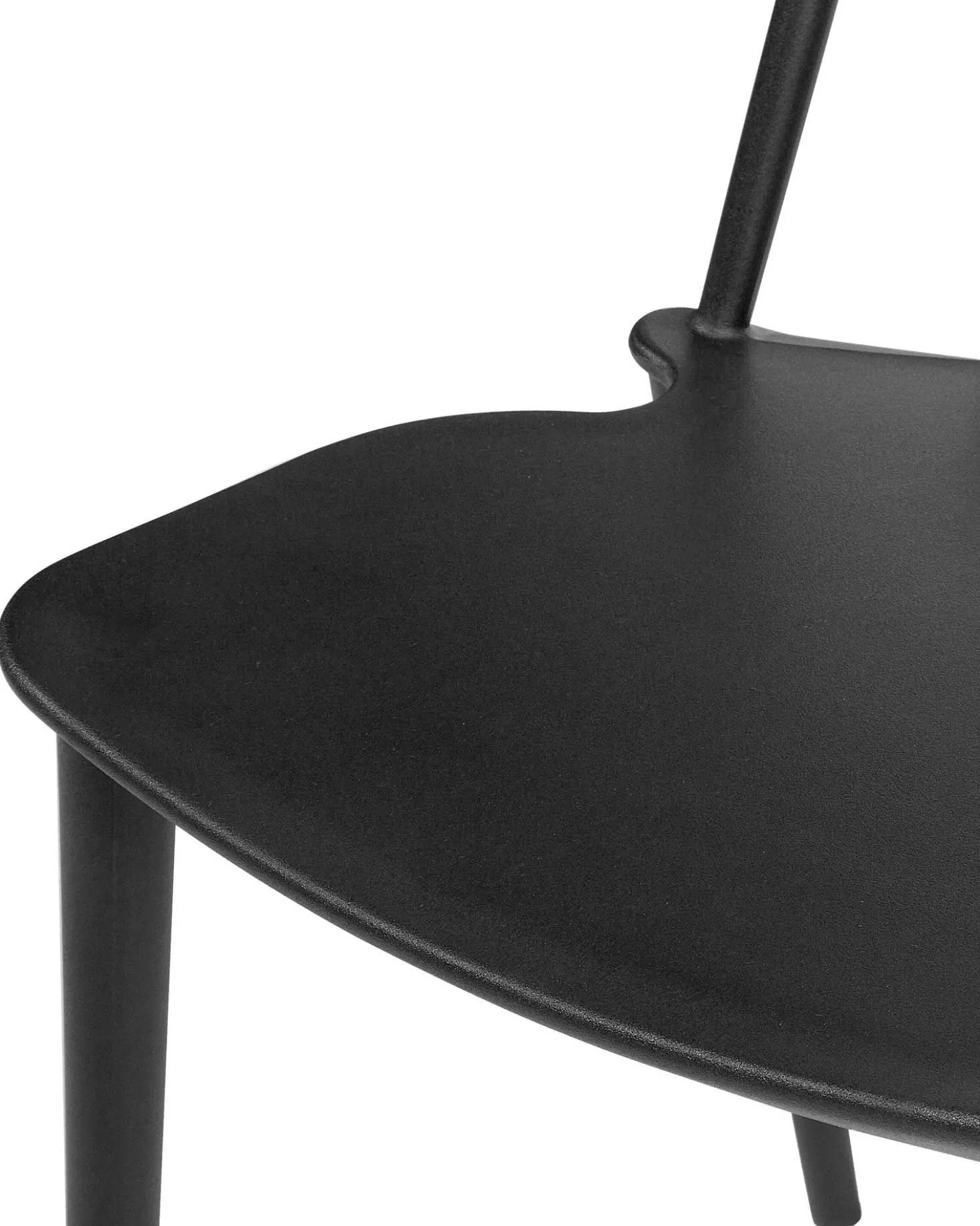 Set di 2 sedie da pranzo VENTNOR Nero