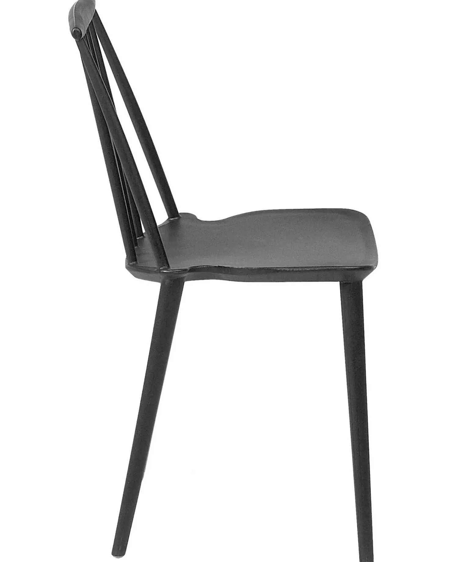 Set di 2 sedie da pranzo VENTNOR Nero