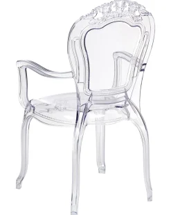 Set di 2 sedie da pranzo VERMONT Trasparente