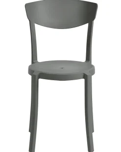 Set di 8 sedie da pranzo VIESTE Grigio scuro