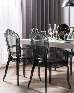 Set di 2 sedie da pranzo VERMONT Nero