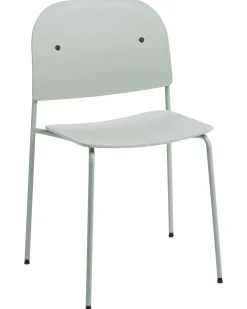 Set di 2 sedie da pranzo WINDUST Metallo Verde menta