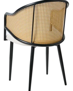 Set di 2 sedie da pranzo WEIMAR Metallo Nero
