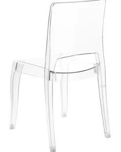 Set di 2 sedie da pranzo WESTBRIDGE Trasparente