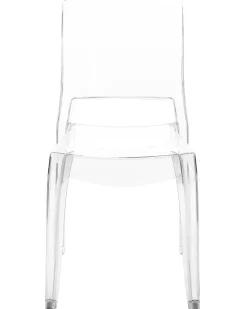 Set di 2 sedie da pranzo WESTBRIDGE Trasparente