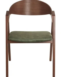 Set di 2 sedie da pranzo YUBA Legno Verde scuro