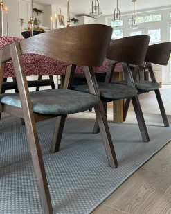 Set di 2 sedie da pranzo YUBA Legno Verde scuro