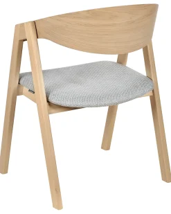 Set di 2 sedie da pranzo YUBA Legno Grigio chiaro