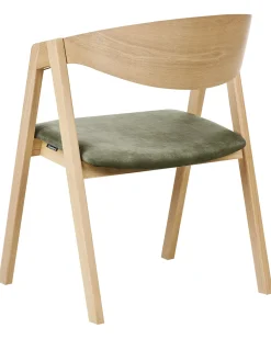 Set di 2 sedie da pranzo YUBA Legno Verde scuro
