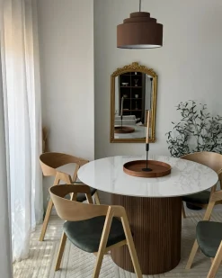 Set di 2 sedie da pranzo YUBA Legno Verde scuro