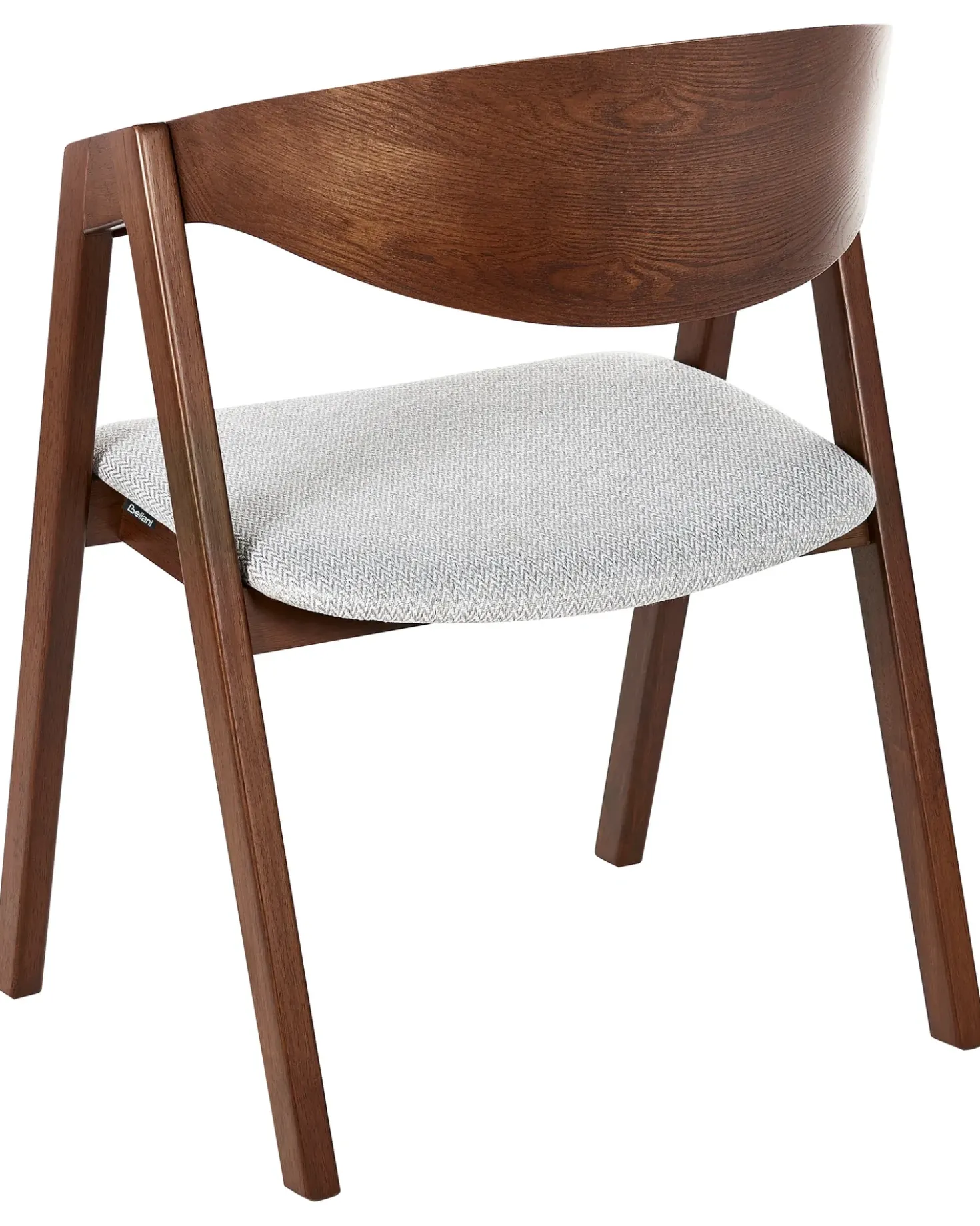 Set di 2 sedie da pranzo YUBA Legno Grigio chiaro