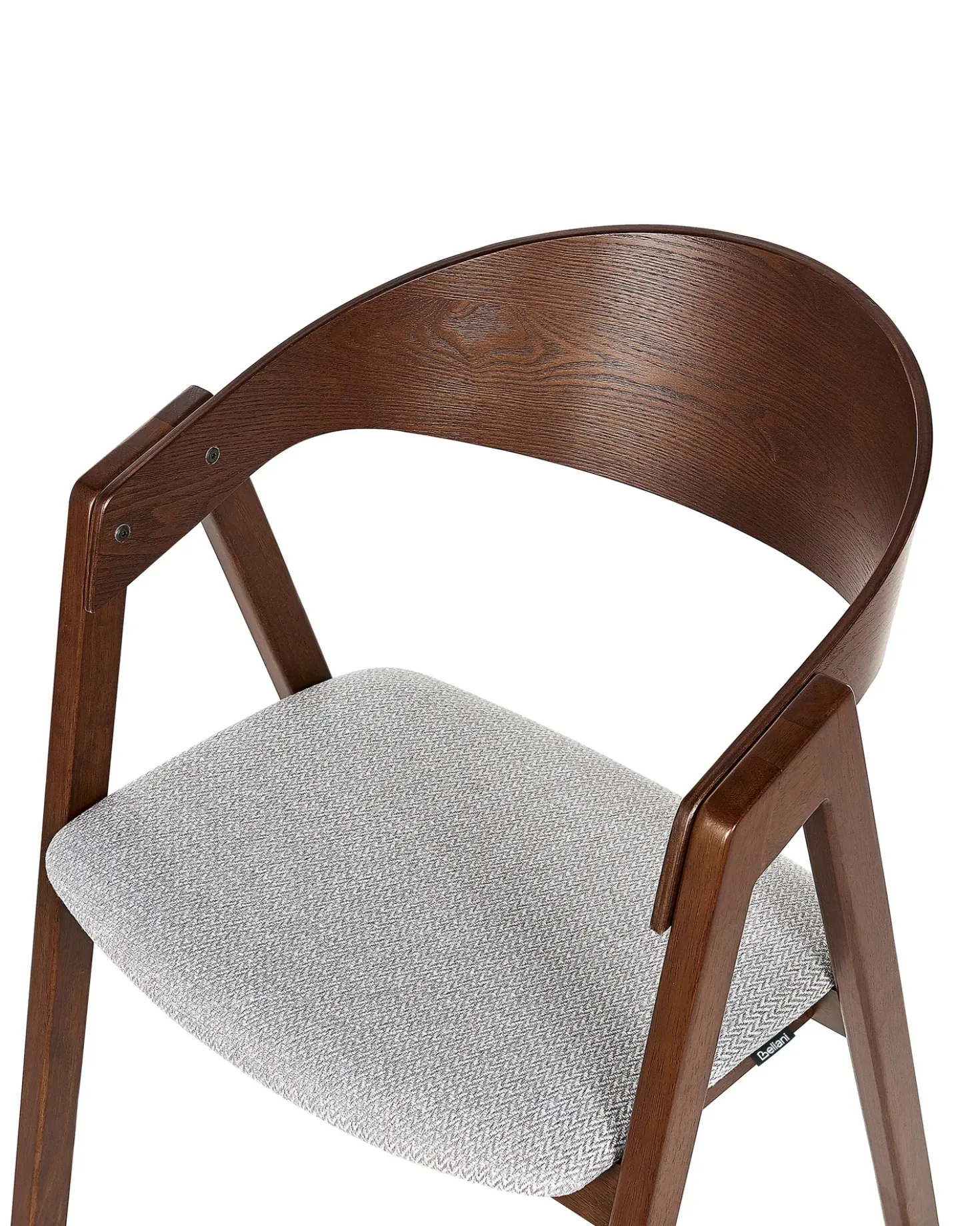 Set di 2 sedie da pranzo YUBA Legno Grigio chiaro