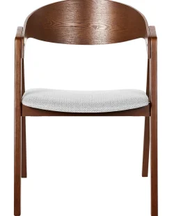 Set di 2 sedie da pranzo YUBA Legno Grigio chiaro