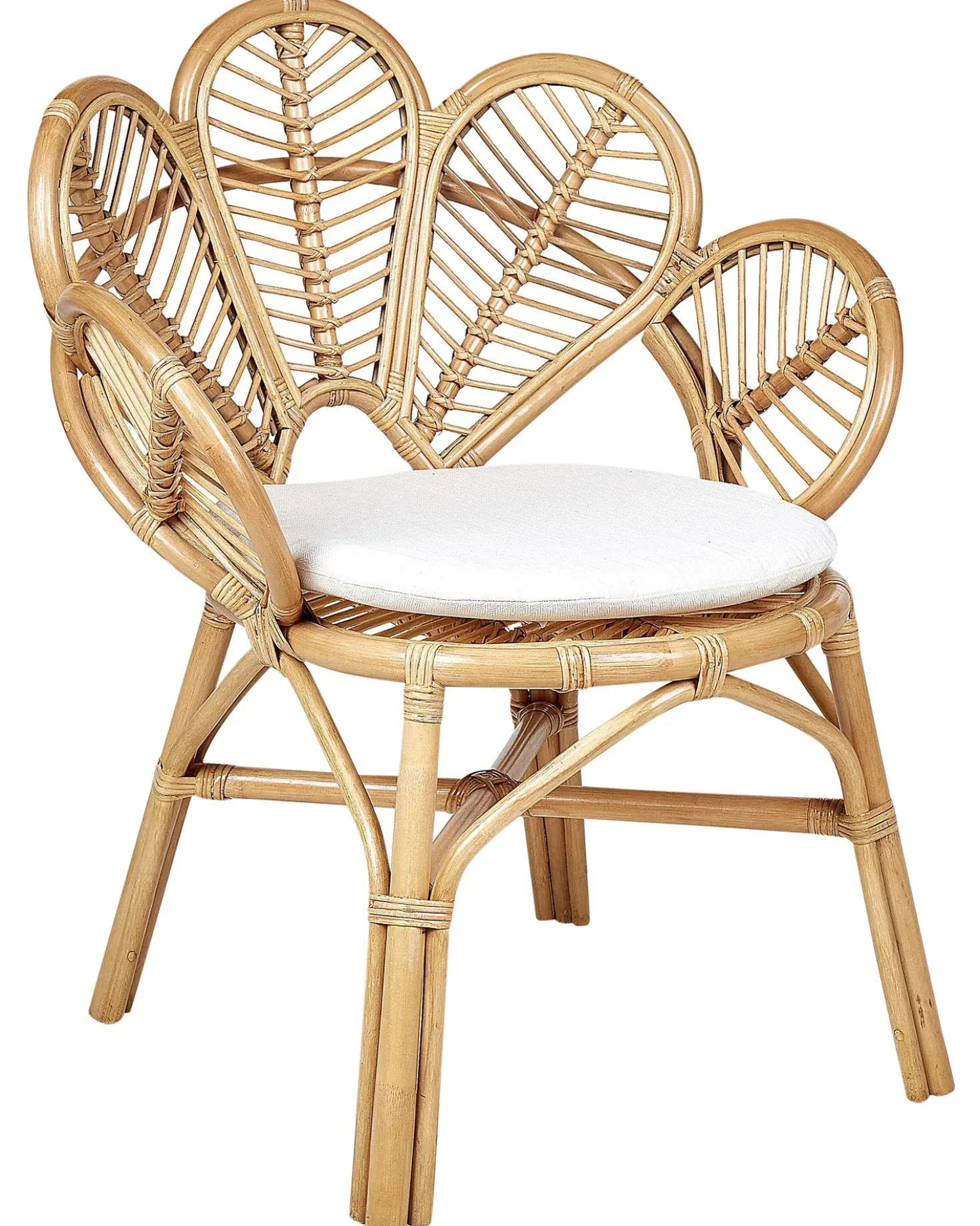 Set di 2 sedie Peacock FLORENTINE II Rattan Naturale