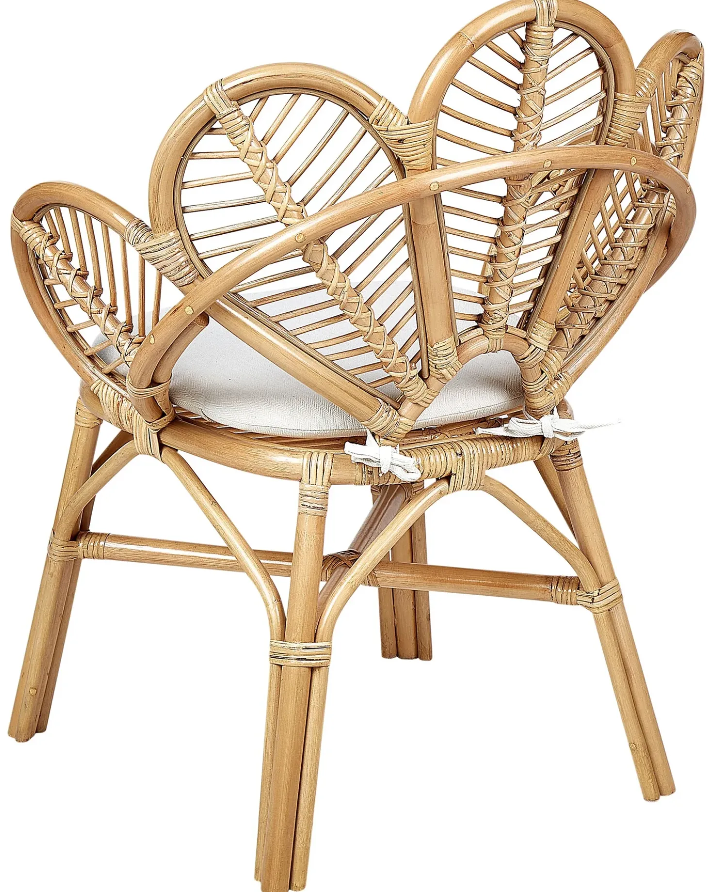 Set di 2 sedie Peacock FLORENTINE II Rattan Naturale