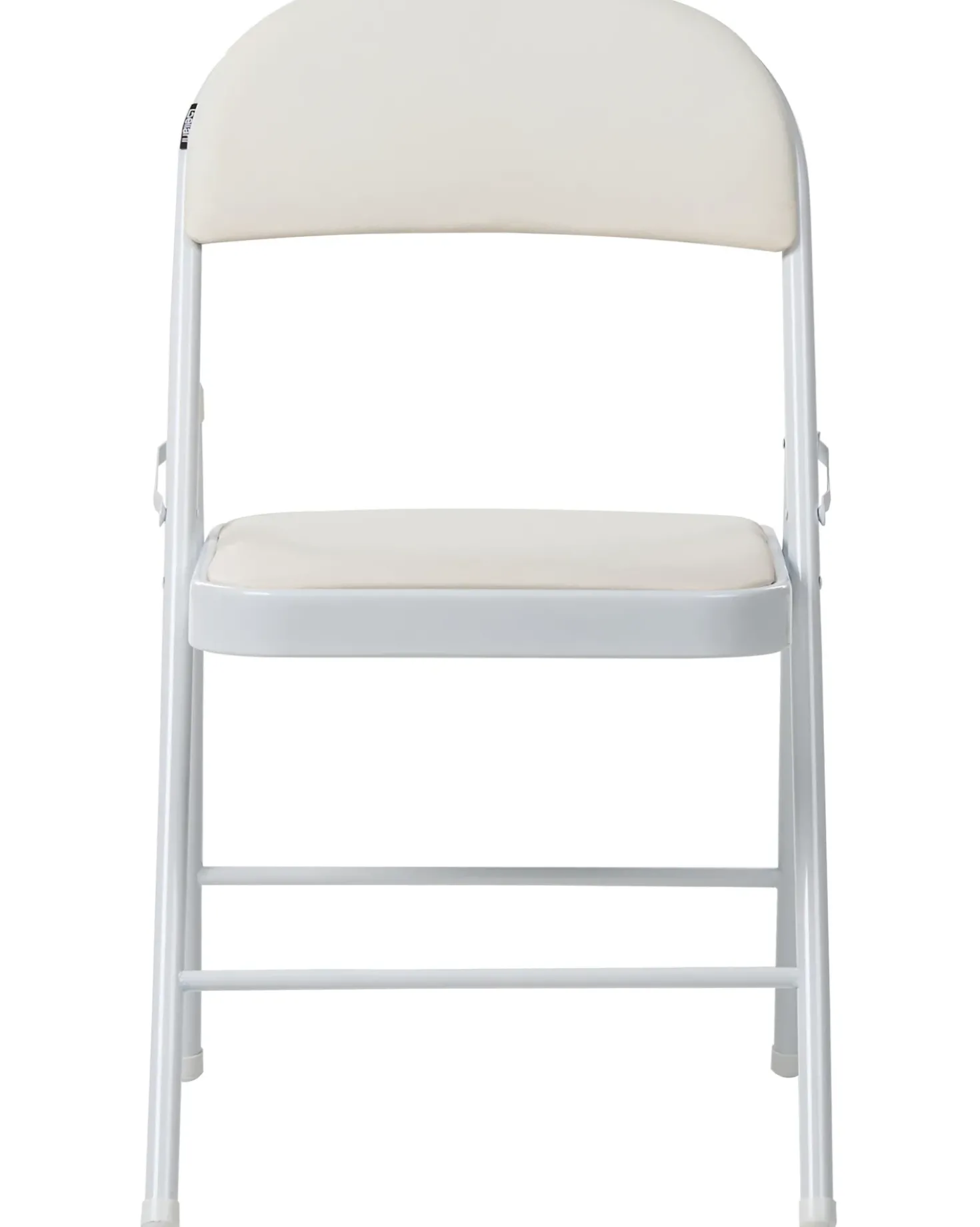 Set di 4 sedie pieghevoli SHASTA Metallo Bianco