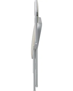 Set di 4 sedie pieghevoli SHASTA Metallo Bianco