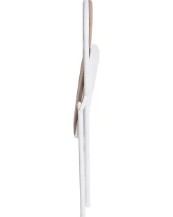 Set di 4 sedie pieghevoli SPARKS Metallo Beige/Bianco