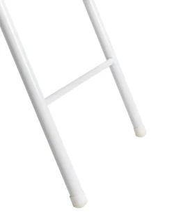 Set di 4 sedie pieghevoli SPARKS Metallo Beige/Bianco