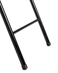Set di 4 sedie pieghevoli SPARKS Metallo Grigio scuro/Nero