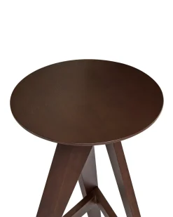Set di 2 sgabelli da bar AROMA Legno Marrone scuro