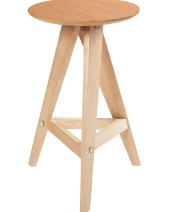 Set di 2 sgabelli da bar AROMA Legno Marrone chiaro