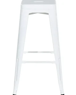 Set di 2 sgabelli da bar CABRILLO Metallo Bianco
