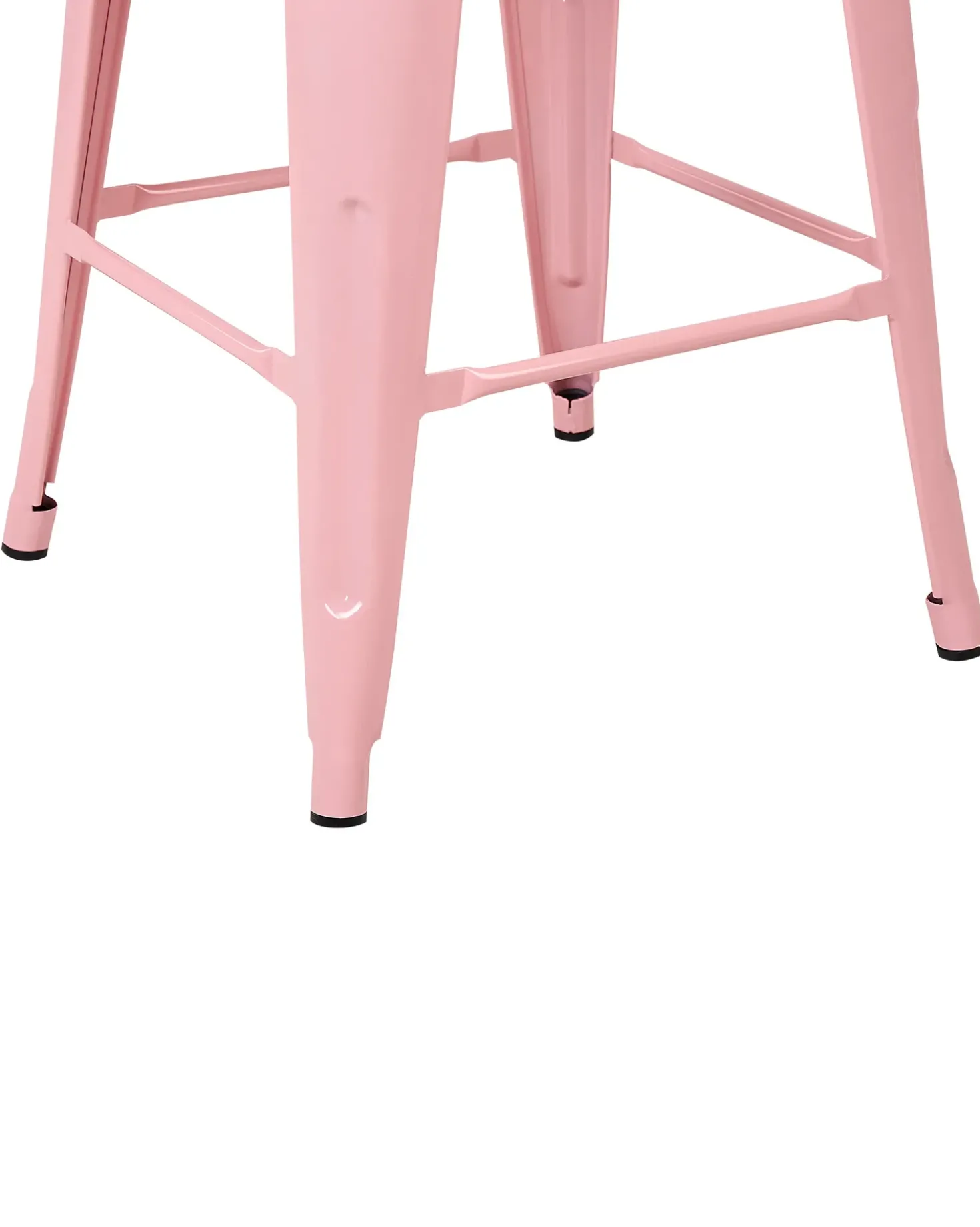 Set di 2 sgabelli da bar CABRILLO Metallo Rosa