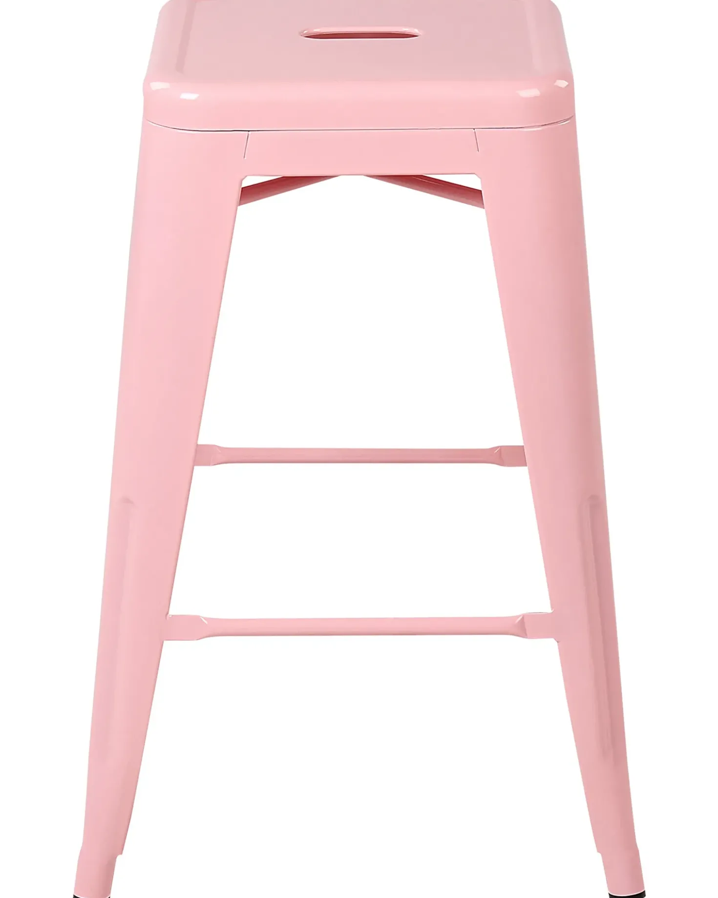 Set di 2 sgabelli da bar CABRILLO Metallo Rosa