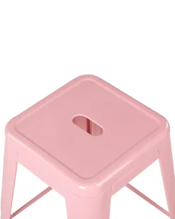 Set di 2 sgabelli da bar CABRILLO Metallo Rosa