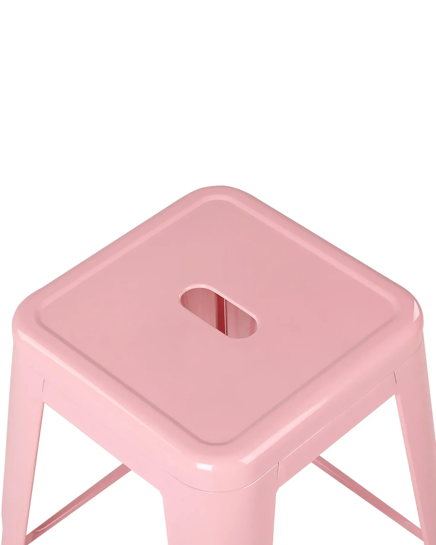 Set di 2 sgabelli da bar CABRILLO Metallo Rosa