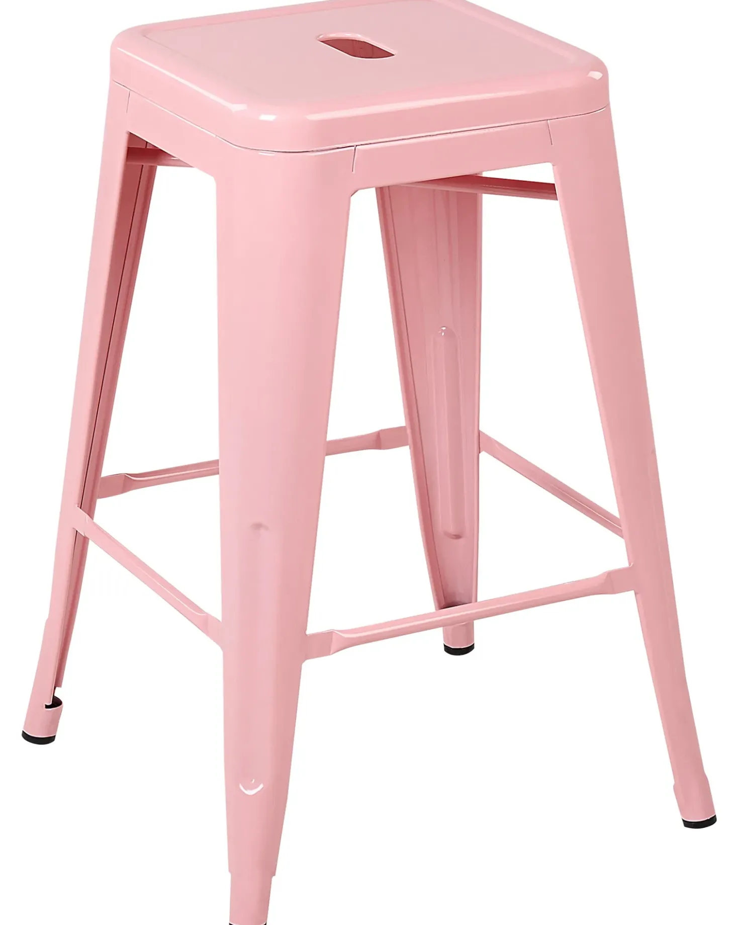 Set di 2 sgabelli da bar CABRILLO Metallo Rosa