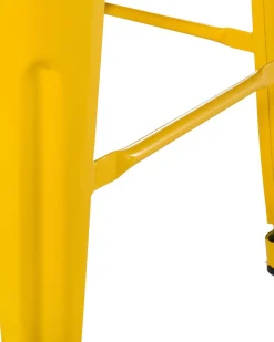 Set di 2 sgabelli da bar CABRILLO Metallo Giallo