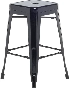 Set di 2 sgabelli da bar CABRILLO Metallo Nero