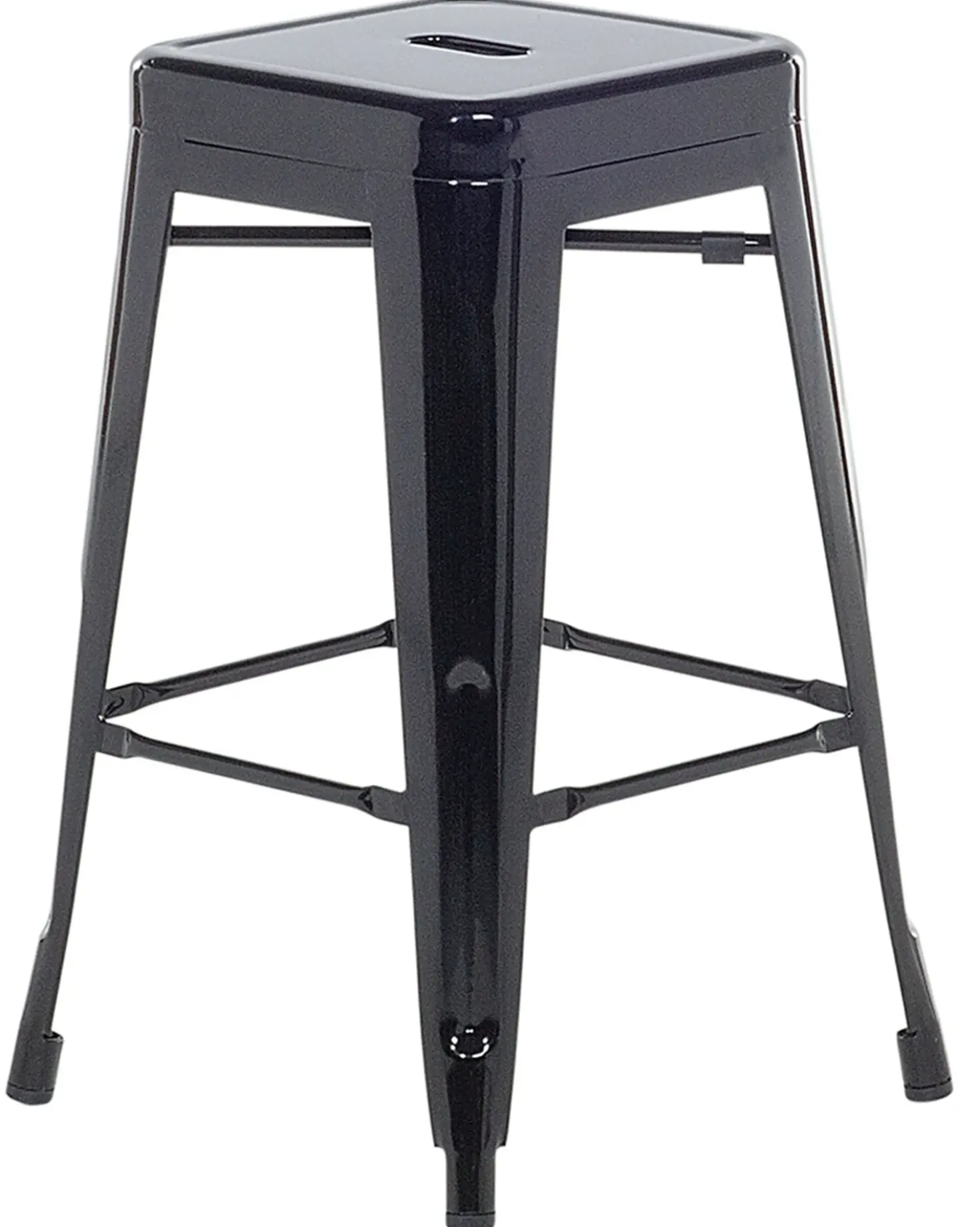 Set di 2 sgabelli da bar CABRILLO Metallo Nero