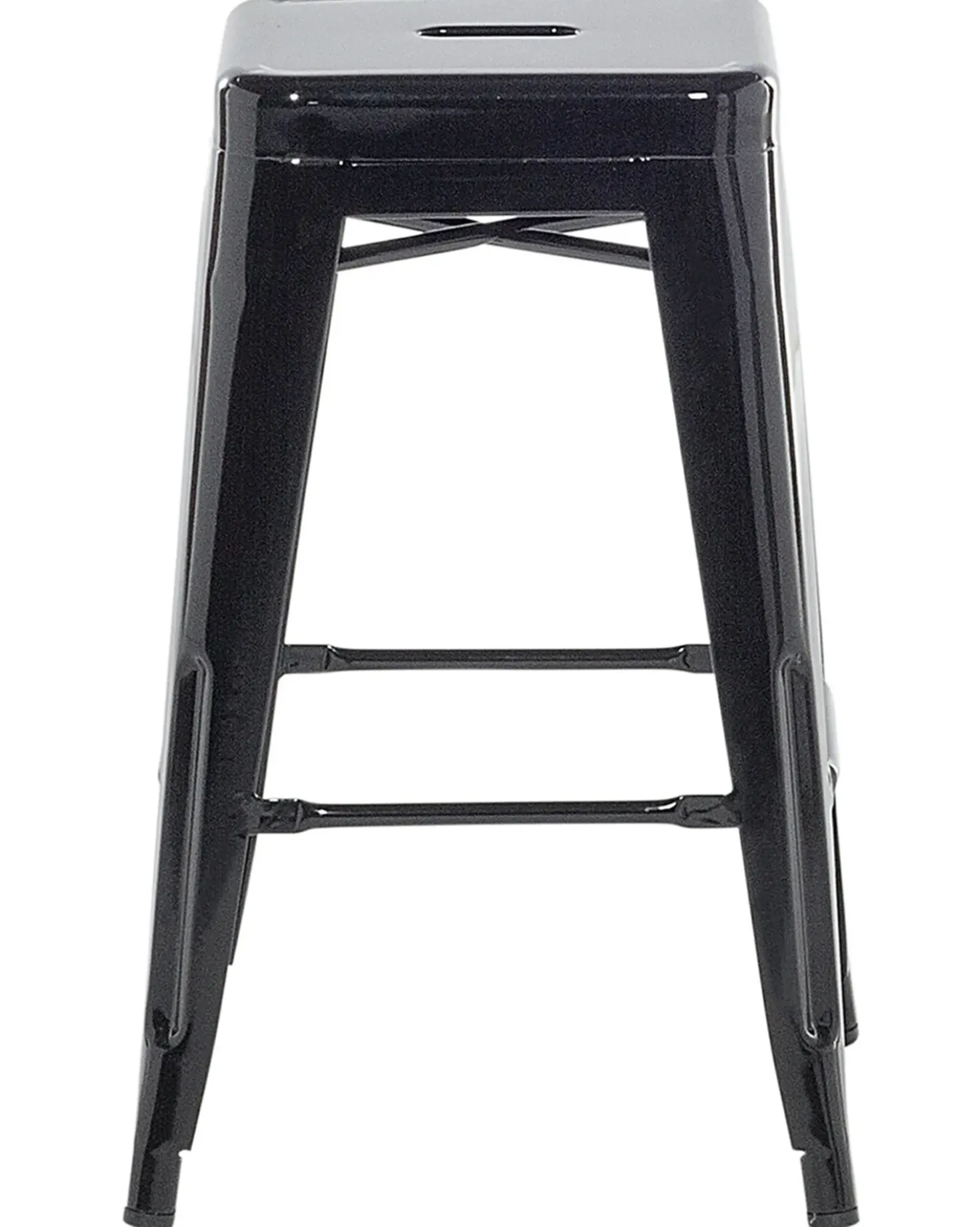 Set di 2 sgabelli da bar CABRILLO Metallo Nero