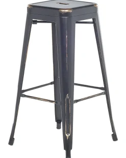 Set di 2 sgabelli da bar CABRILLO Metallo Nero