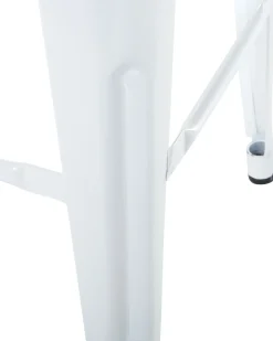 Set di 2 sgabelli da bar CABRILLO Metallo Bianco