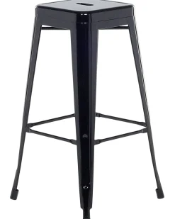 Set di 2 sgabelli da bar CABRILLO Metallo Nero
