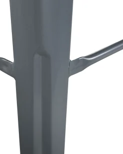 Set di 2 sgabelli da bar CABRILLO Metallo Grigio