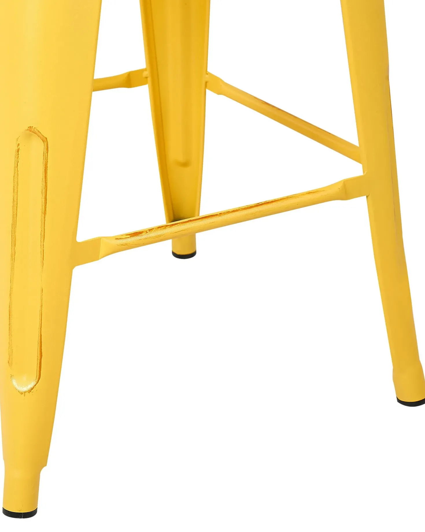 Set di 2 sgabelli da bar CABRILLO Metallo Giallo
