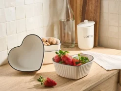 Set di 4 stampini MACE Porcellana Bianco